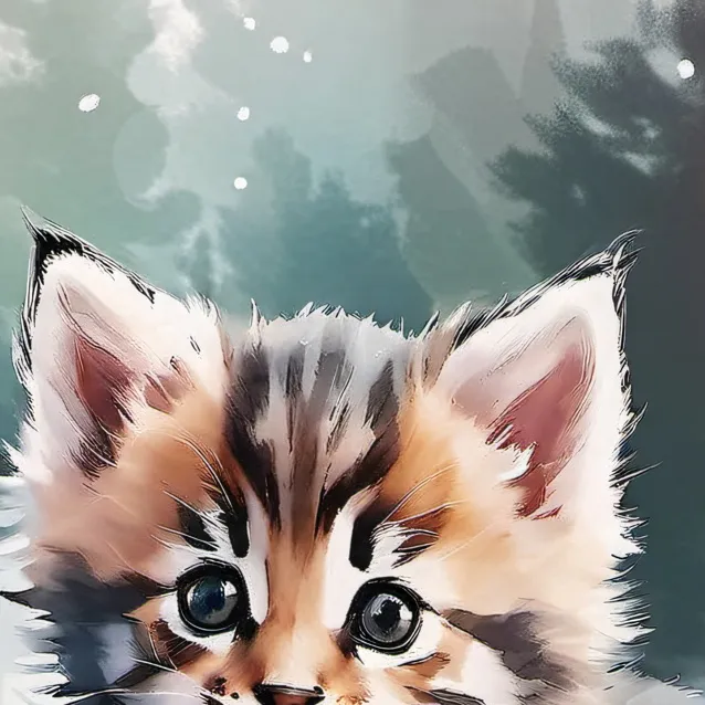 chat with ai character: cute kitten