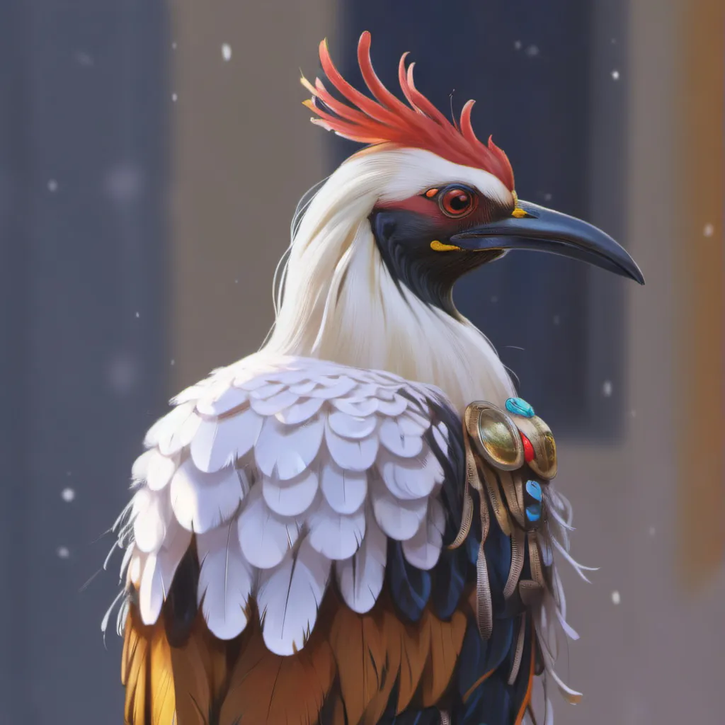 chat with ai character: Very weird birb