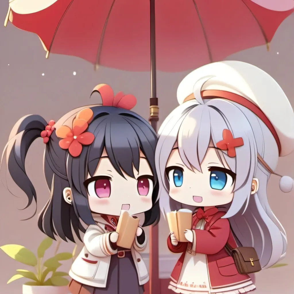 chat with ai character: lily and sky