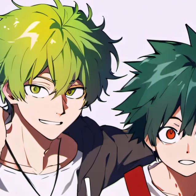 chat with ai character: bakugo deku family