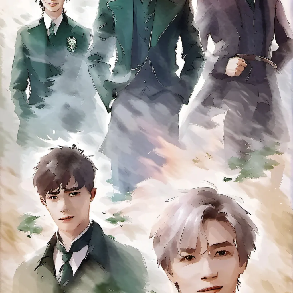 chat with ai character: Slytherin boys