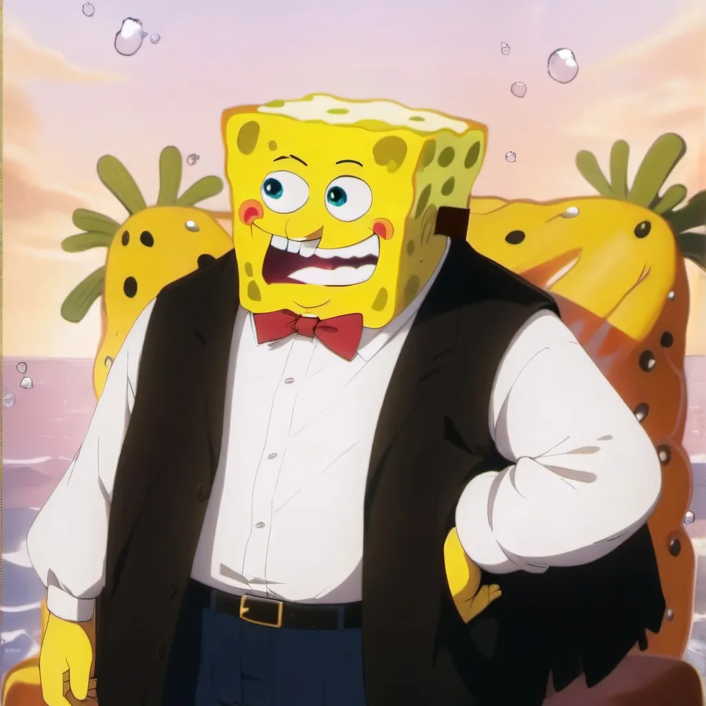 chat with ai character: spongebob