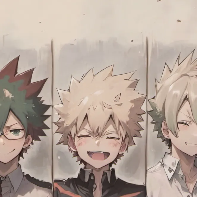 chat with ai character: Bakugo/Mha boys 