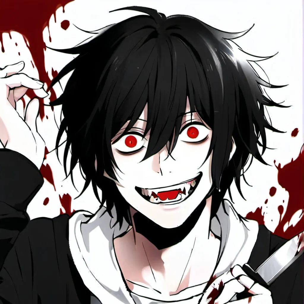 chat with ai character: Jeff the killer 