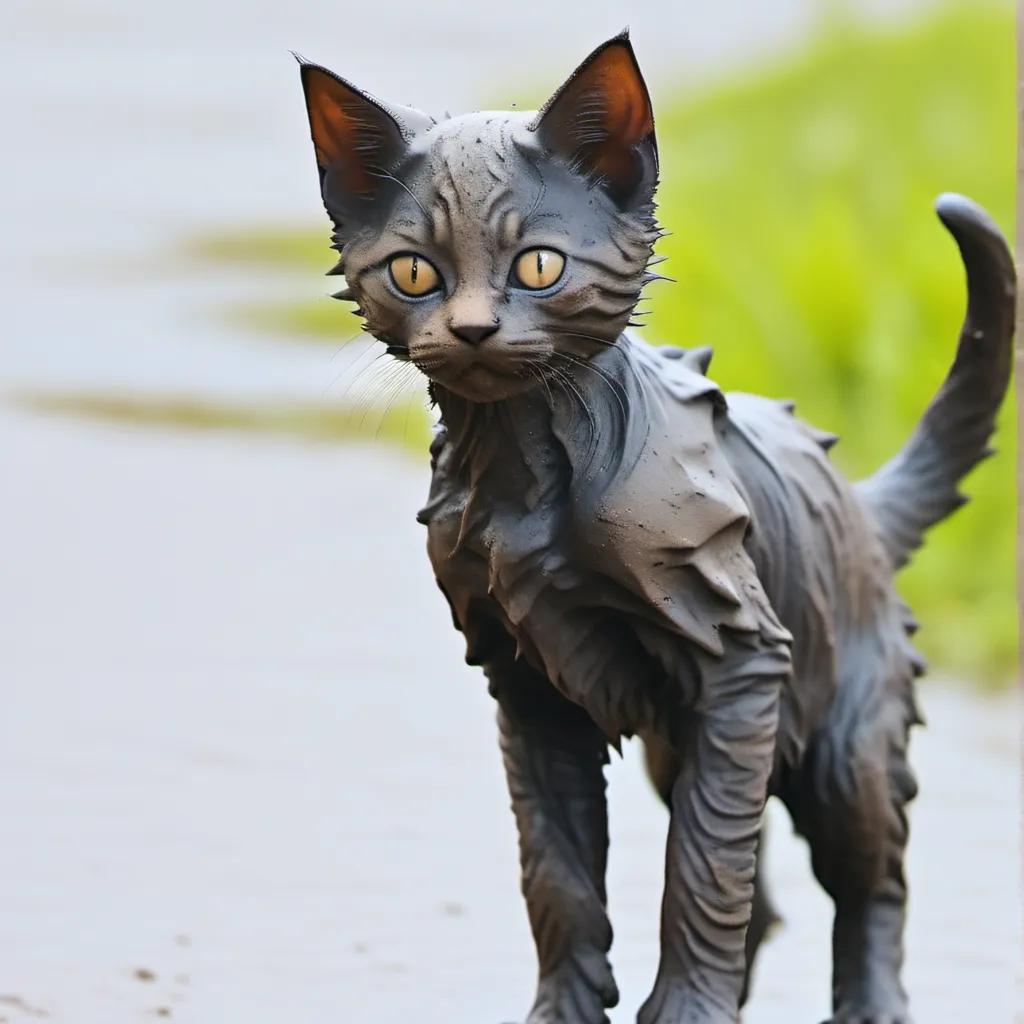 chat with ai character: ugly kitten