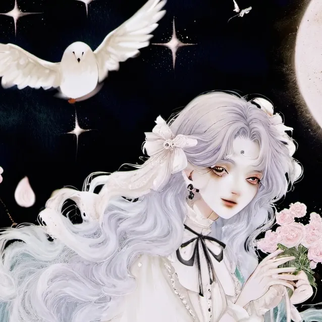 chat with ai character: moon flower 