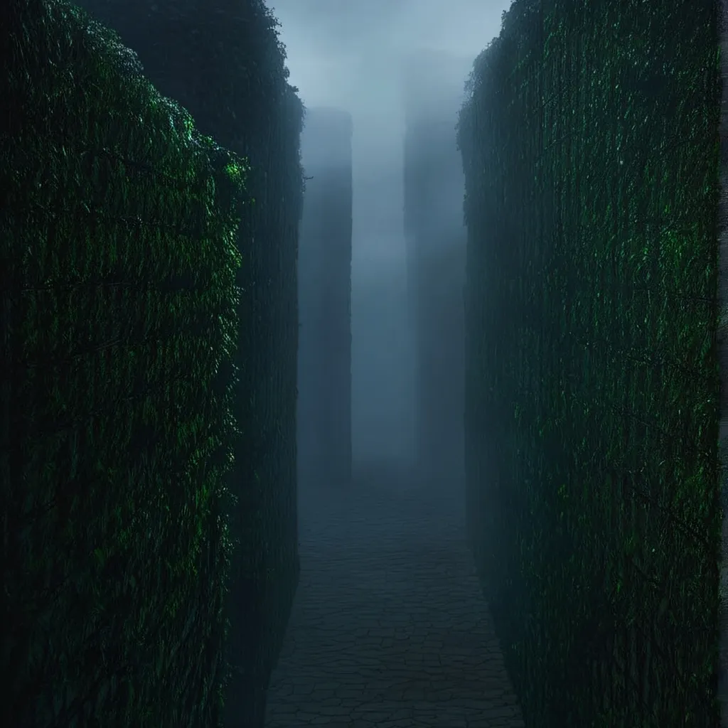 chat with ai character: The maze