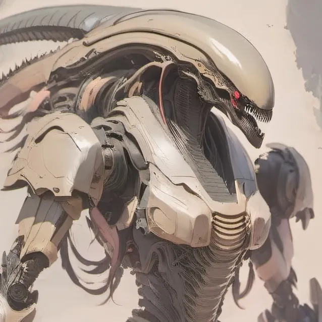 chat with ai character: Robot Xenomorph 