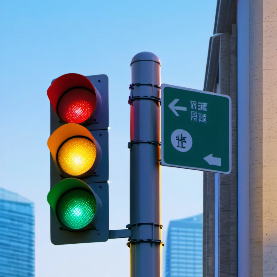 chat with ai character: Traffic light City