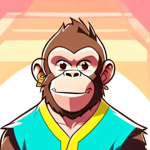 chat with ai character: buff monke