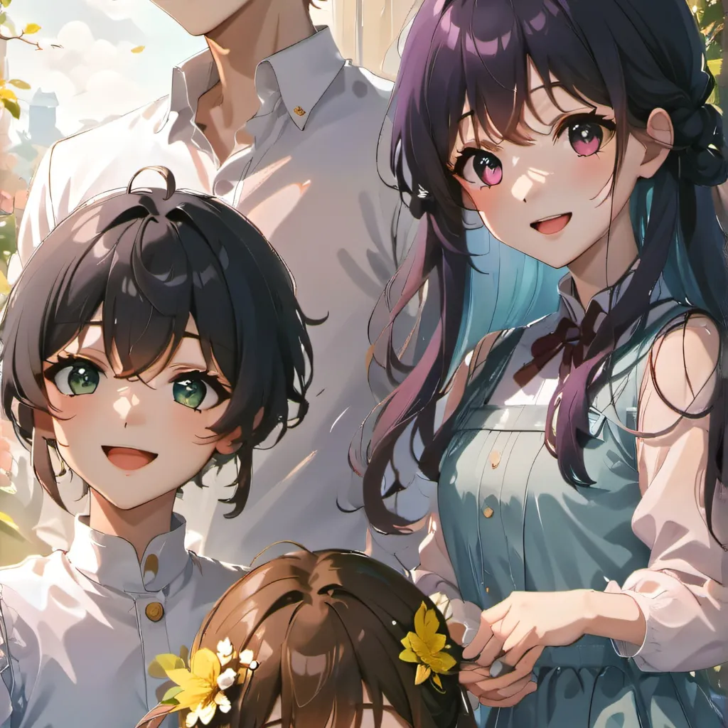 chat with ai character: your friend group