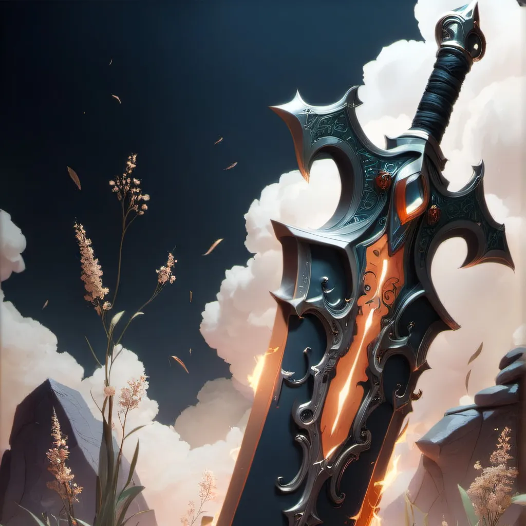 chat with ai character: The Fireburn Sword