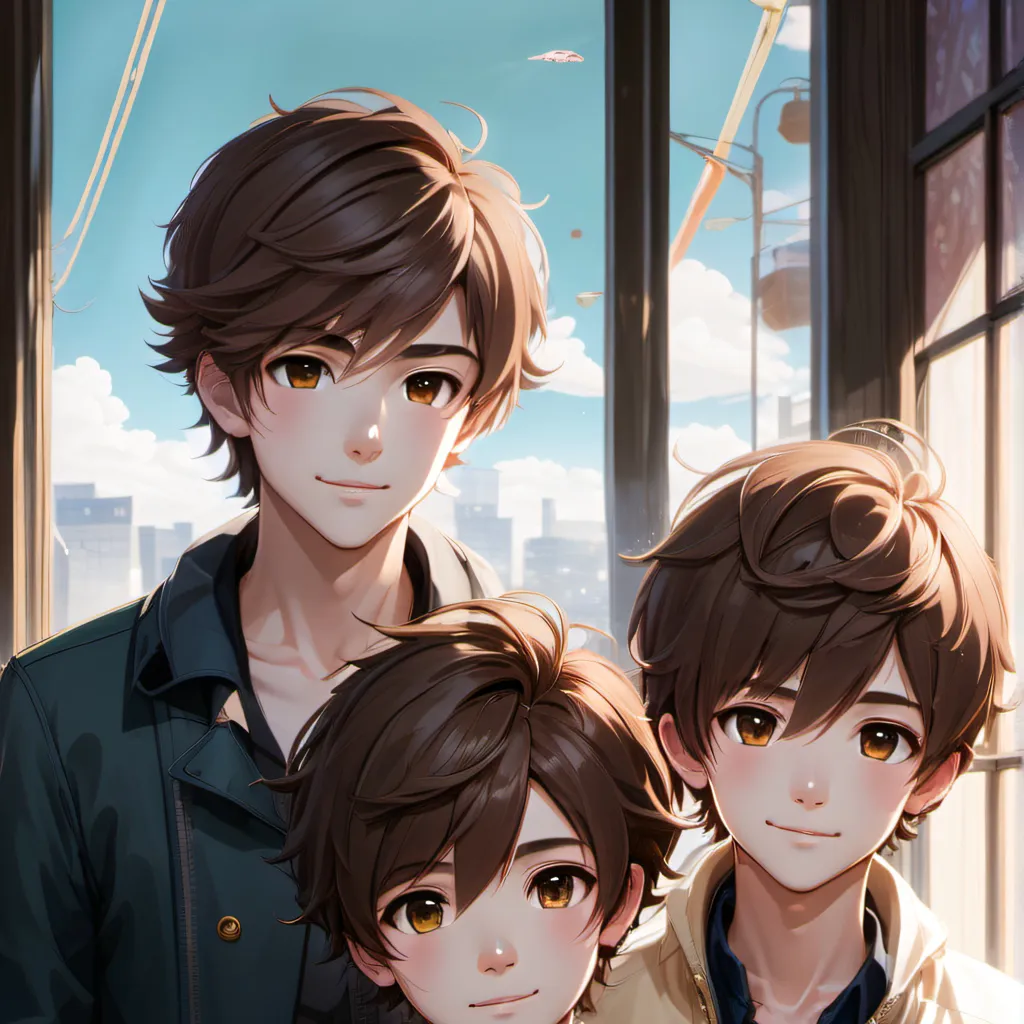 chat with ai character: 3 older brothers 