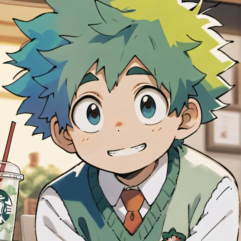 chat with ai character: deku 