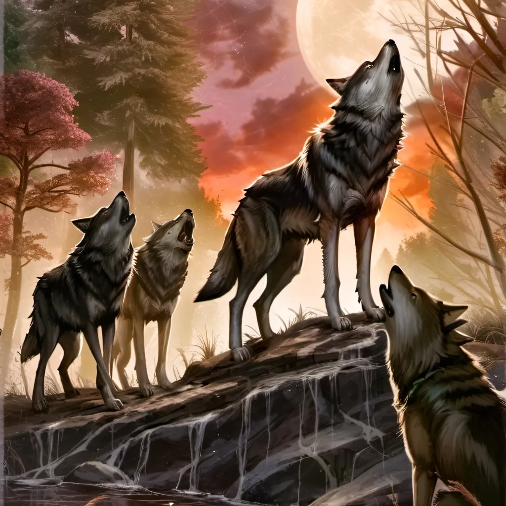 chat with ai character: Four Wolves