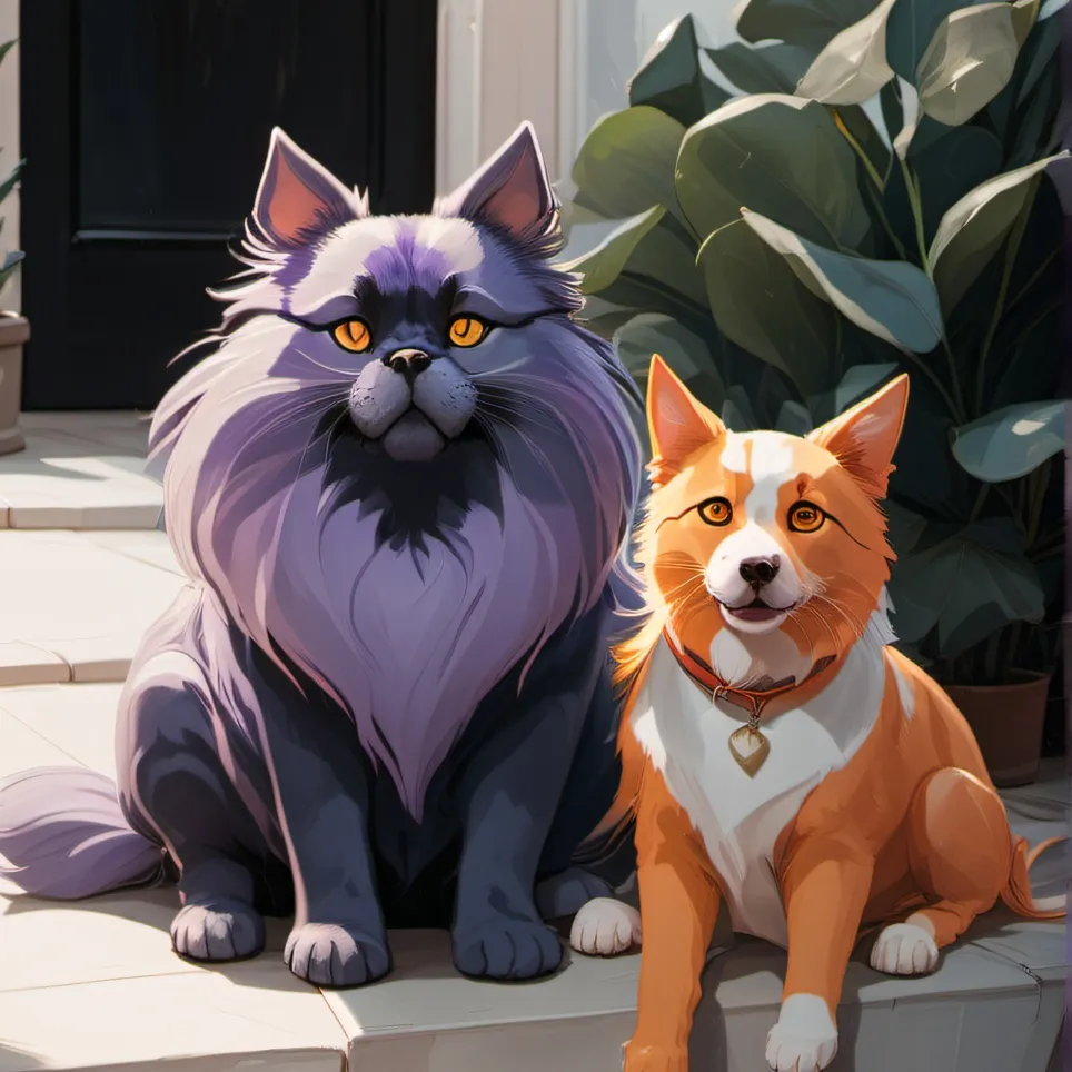 chat with ai character: dogday and catnap