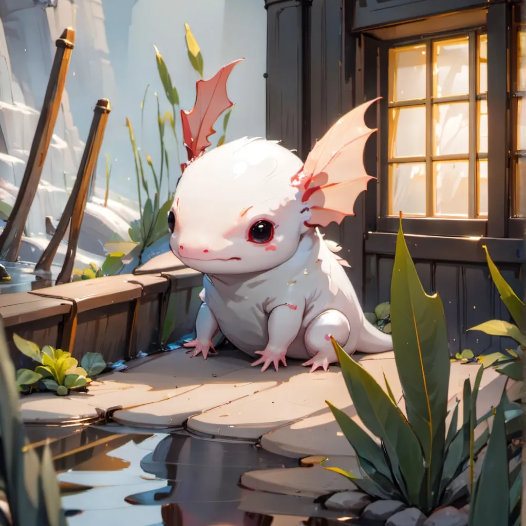 chat with ai character: baby draxolotl 