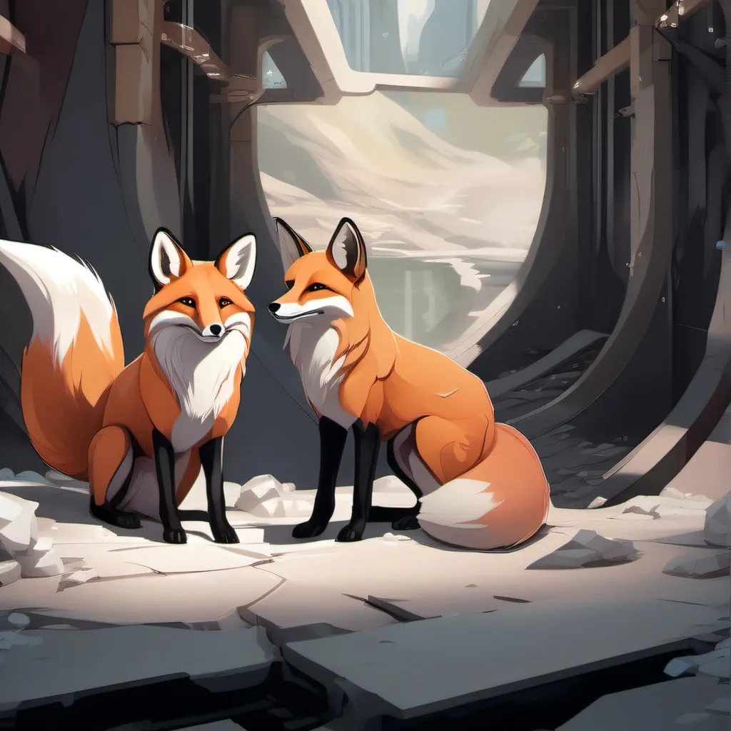 chat with ai character: foxes