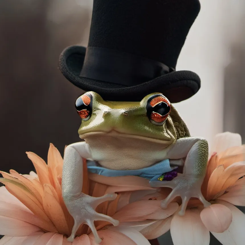 chat with ai character: froggi