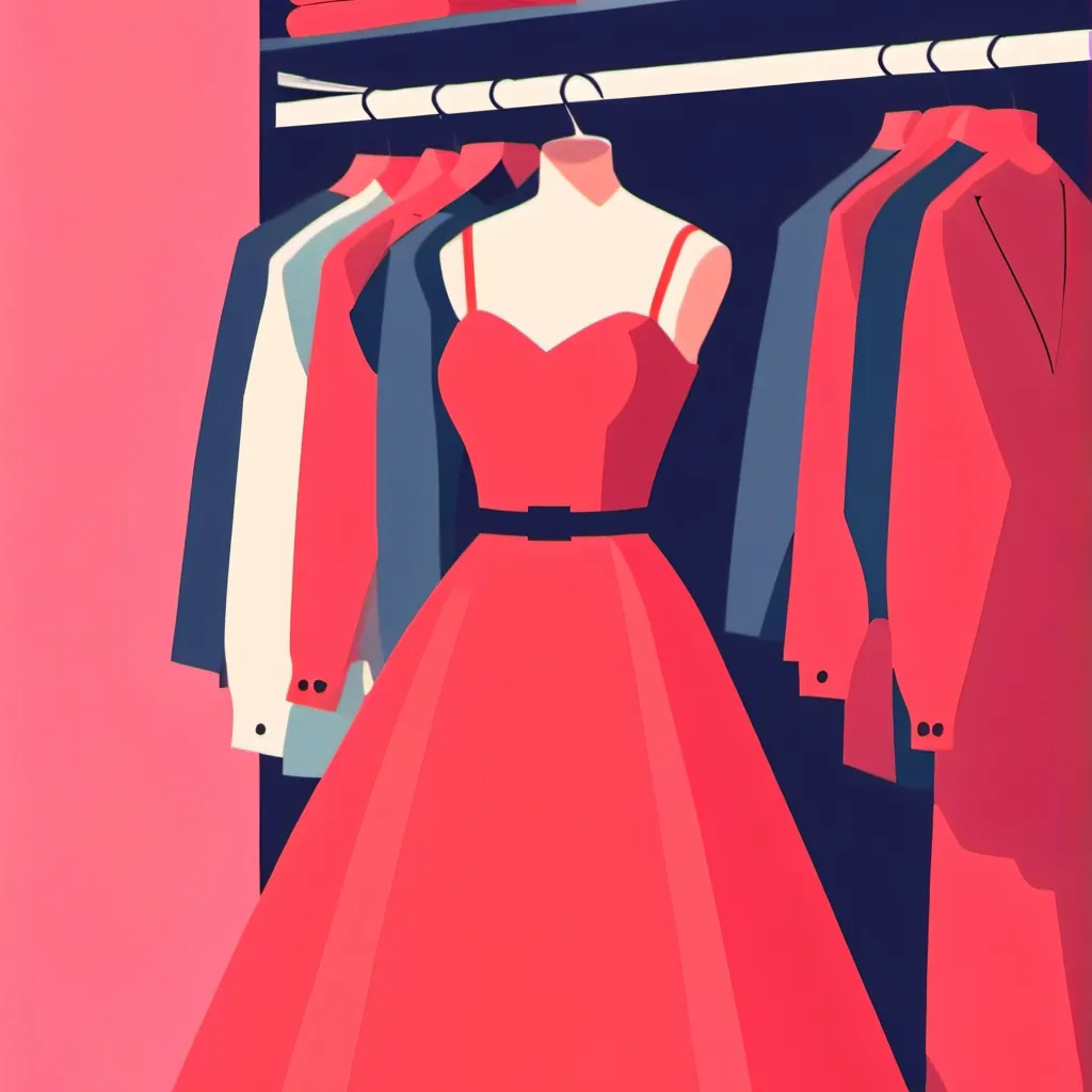 chat with ai character: Red  Dress