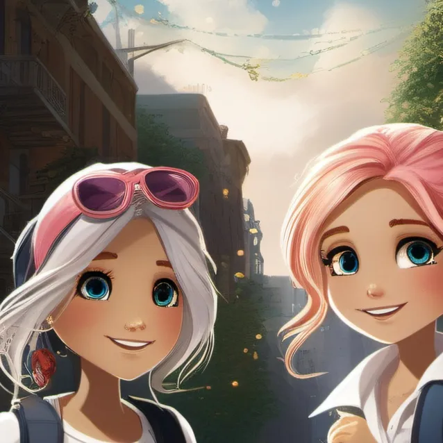chat with ai character: ella and mella