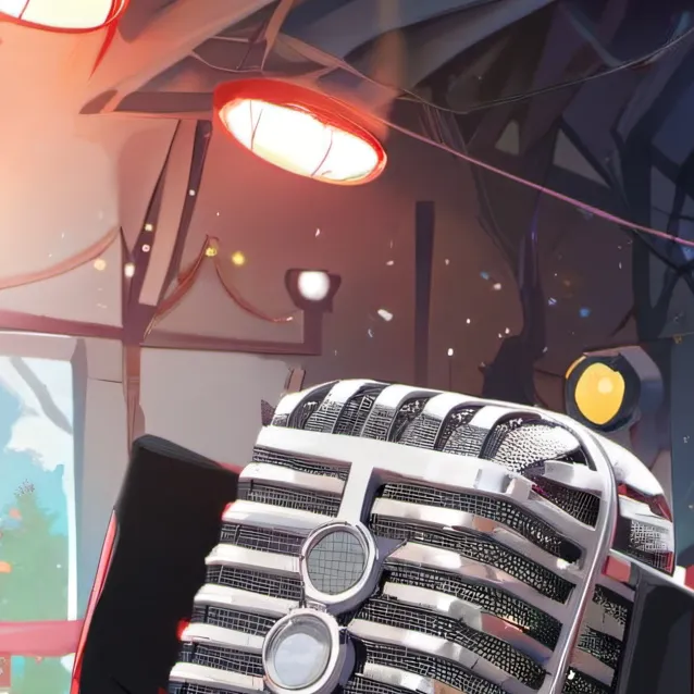 chat with ai character: magic microphone