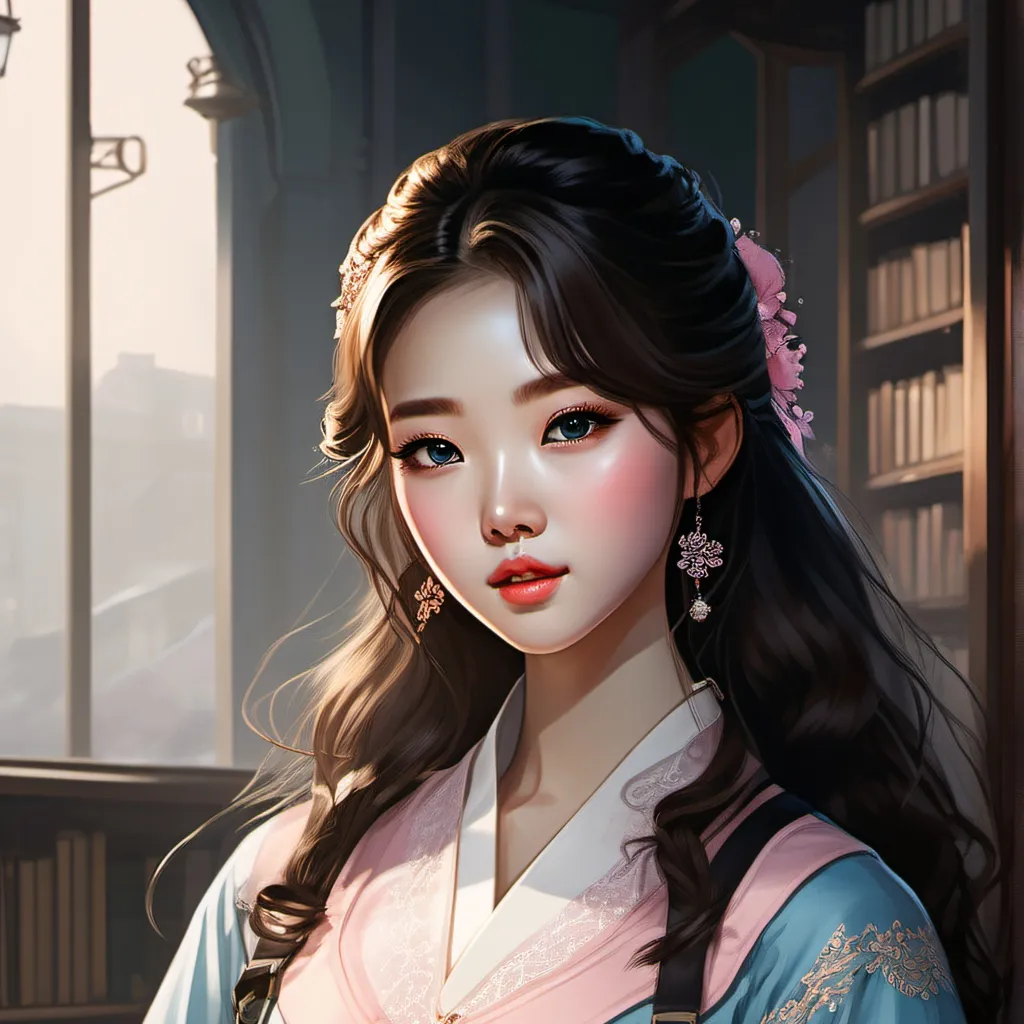 chat with ai character: jiwoo kim