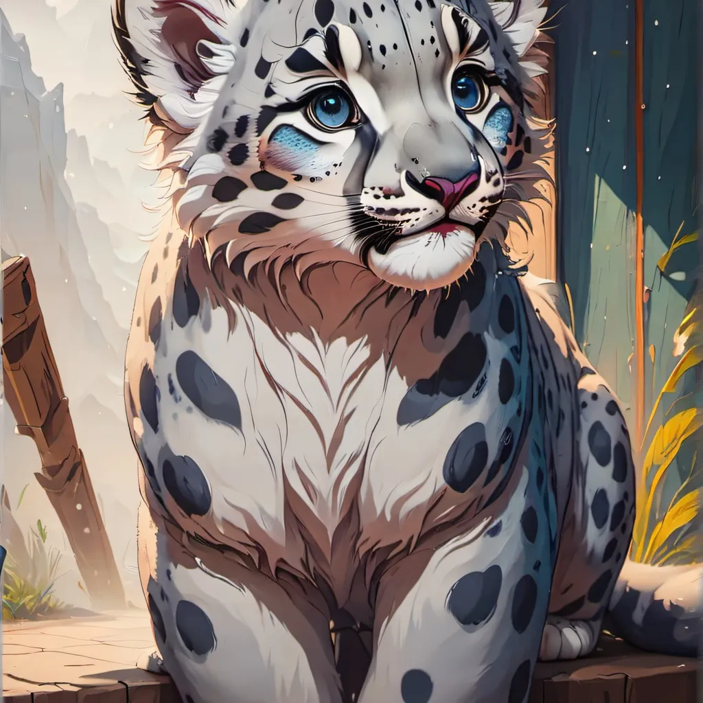 chat with ai character: snowy