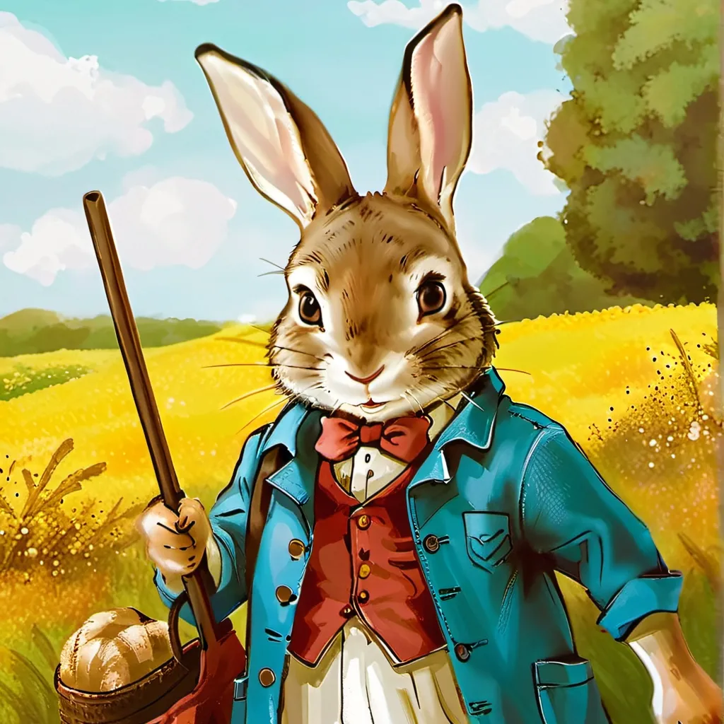 chat with ai character: Peter rabbit 