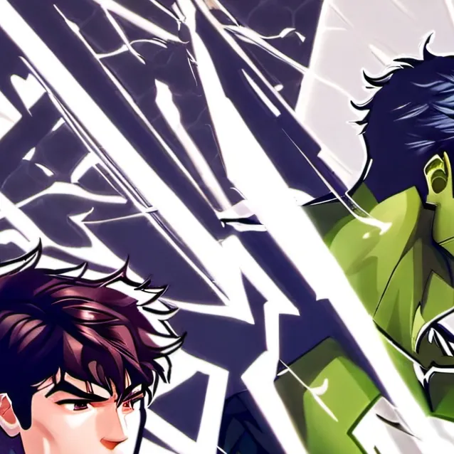 chat with ai character: superman hulk