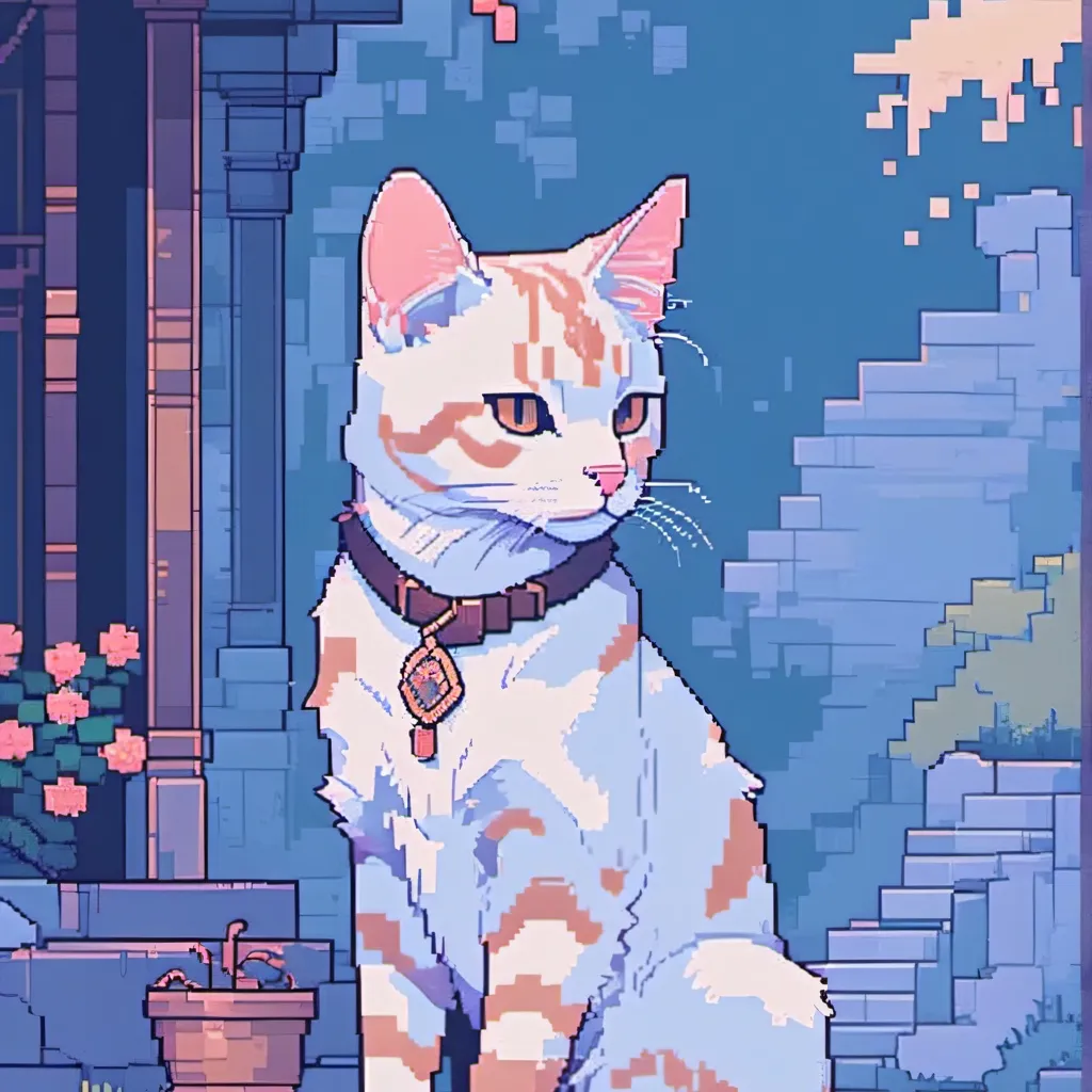 chat with ai character: 🌸The blossom cat 🌸