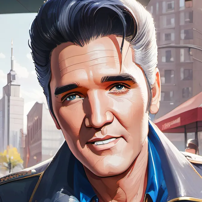 chat with ai character: Elvis