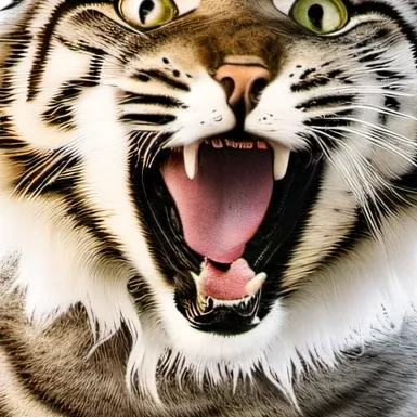 chat with ai character: lucy the giant cat