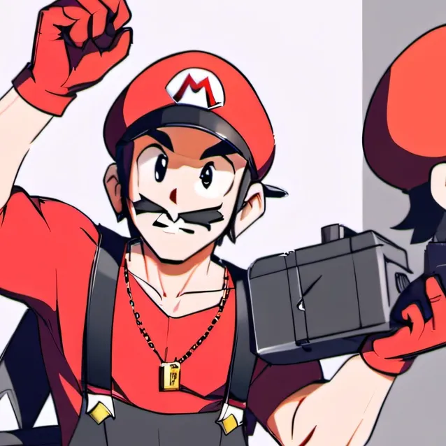 chat with ai character: Mario