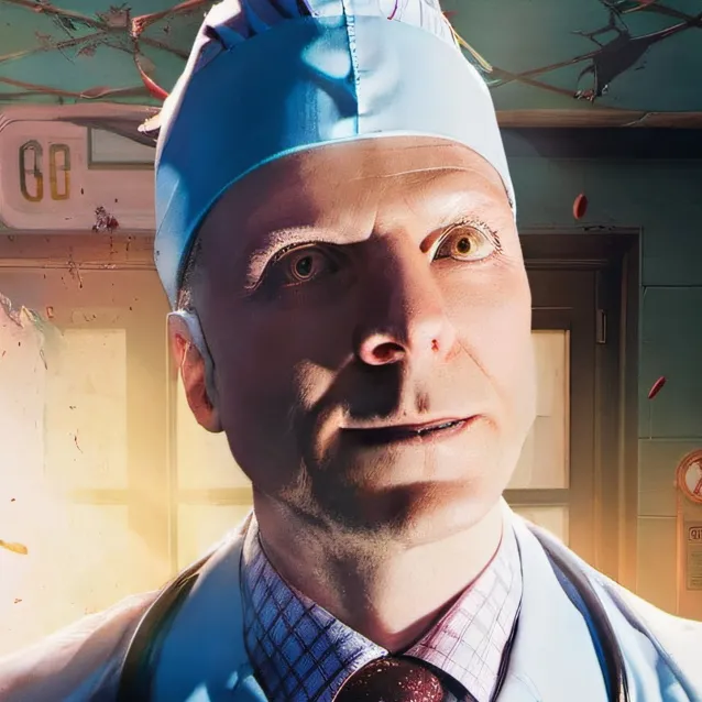 chat with ai character: dr giggles 