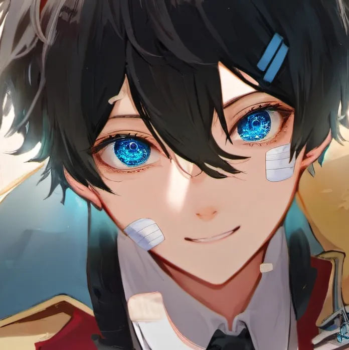 chat with ai character: Blu3