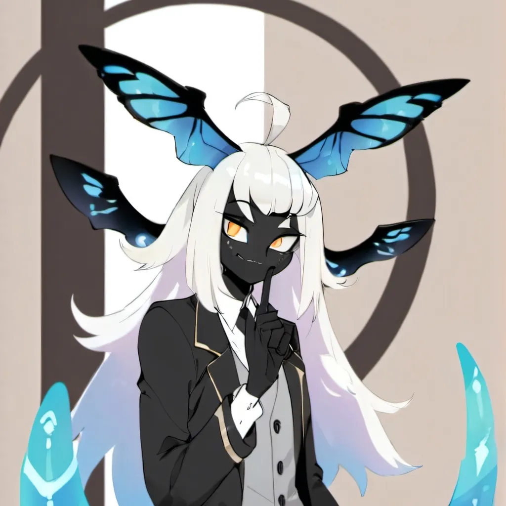 chat with ai character: Velvet moth