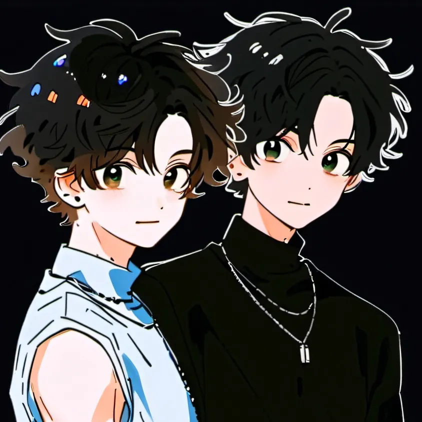 chat with ai character: Vince and Aaron