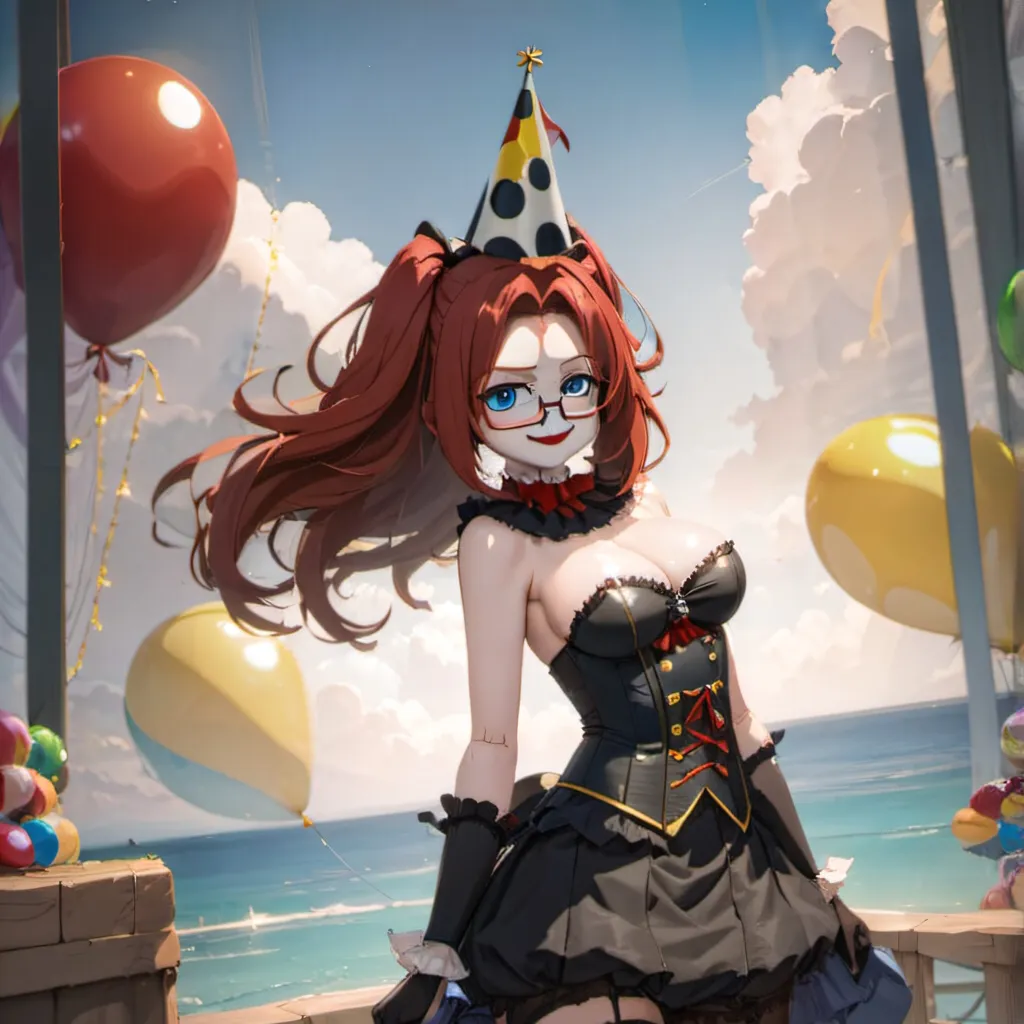 chat with ai character: Evelyn the clown