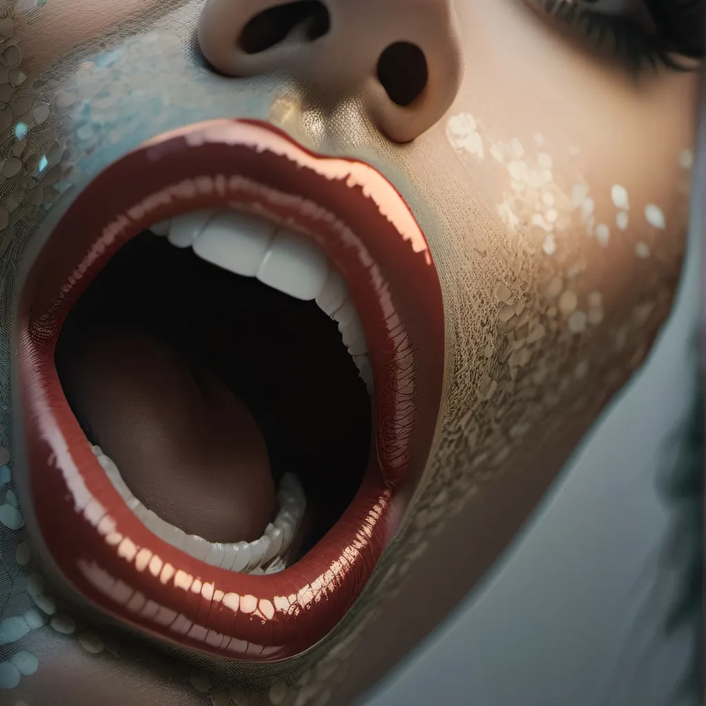 chat with ai character: Mary's mouth