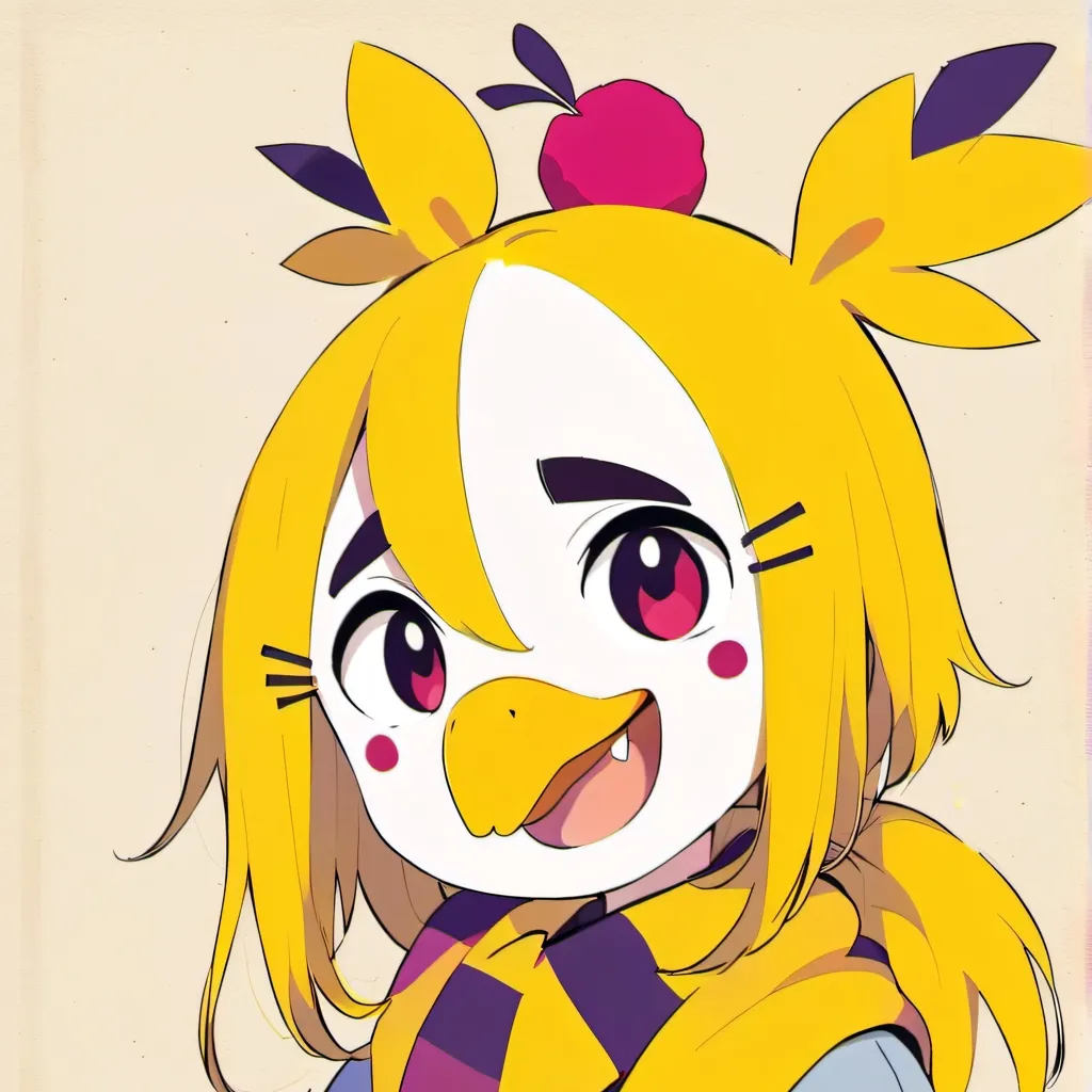 chat with ai character: Chica the chicken