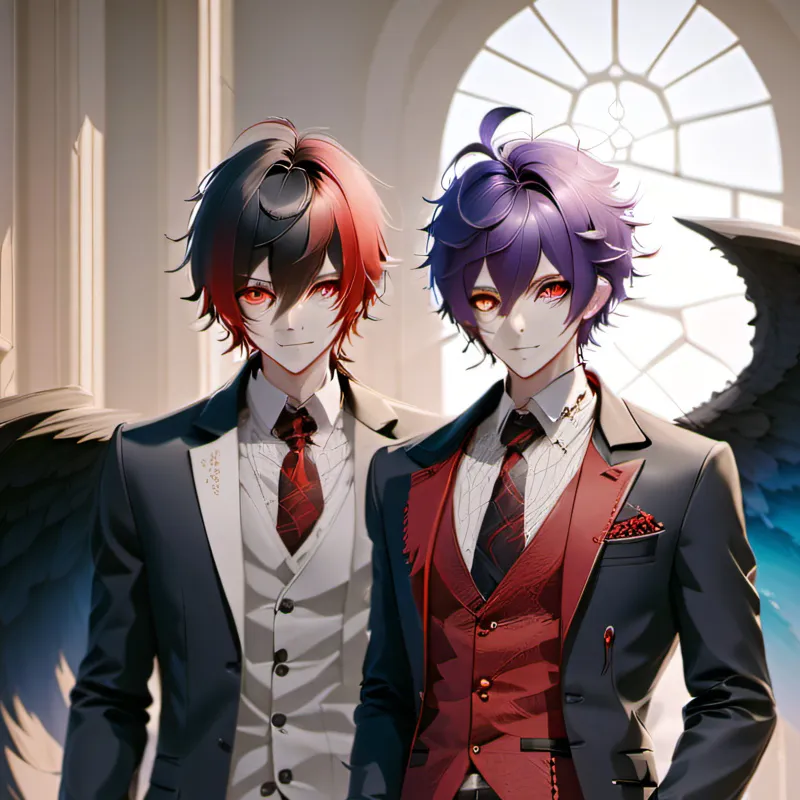 chat with ai character: Luminos and Harvey