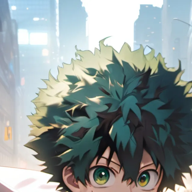 chat with ai character: Izuku Midoriya