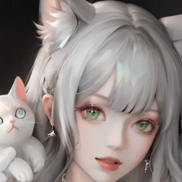 chat with ai character: kitty the Cat girl