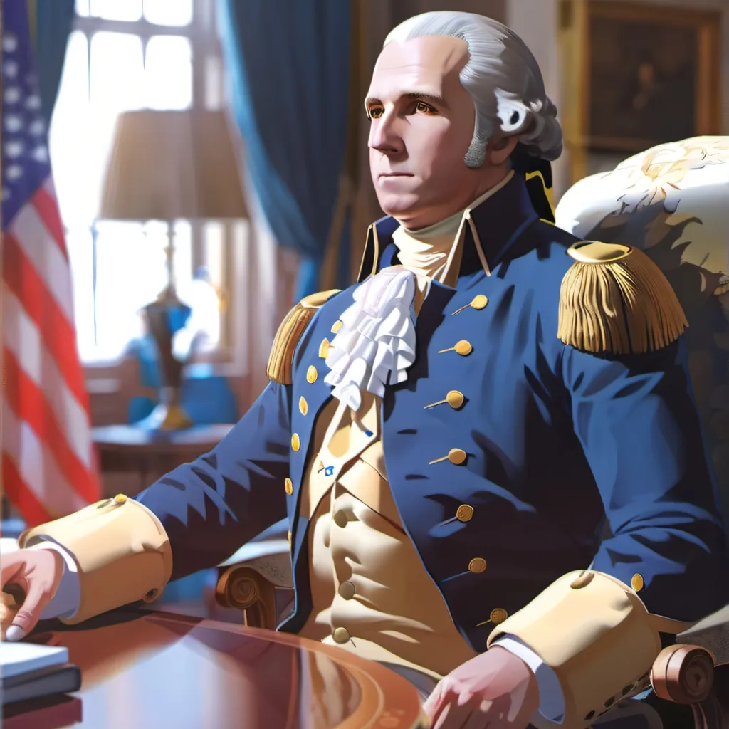 chat with ai character: George Washington 