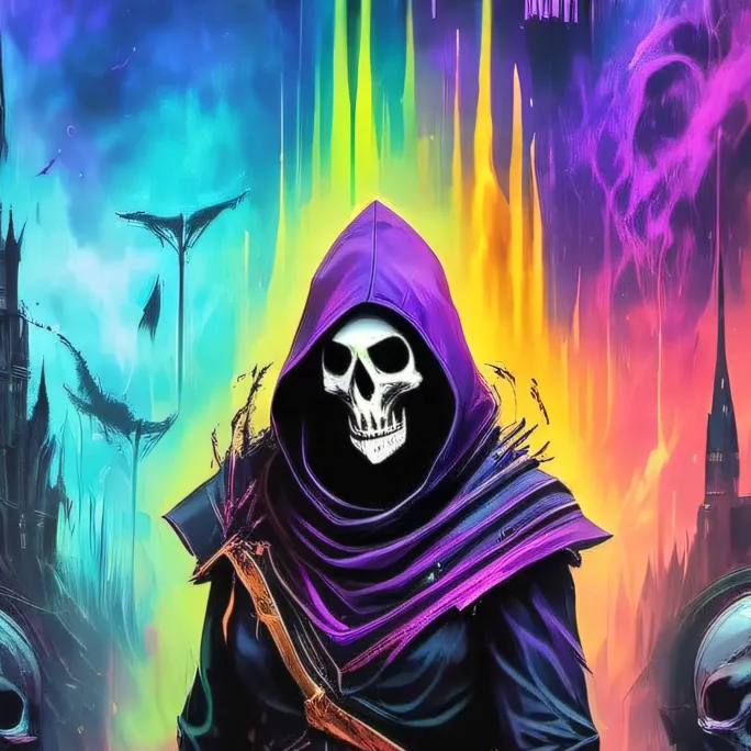 chat with ai character: Grim