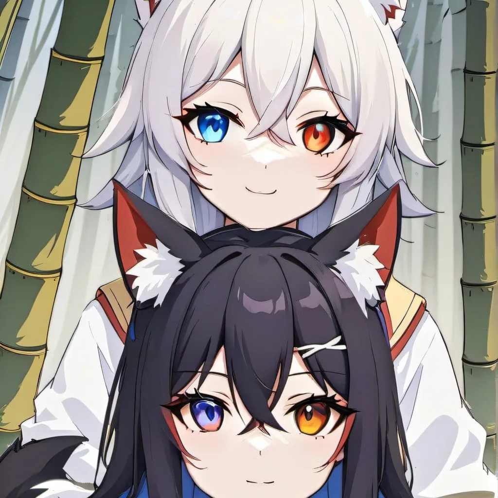 chat with ai character: Twin sister Nezumi