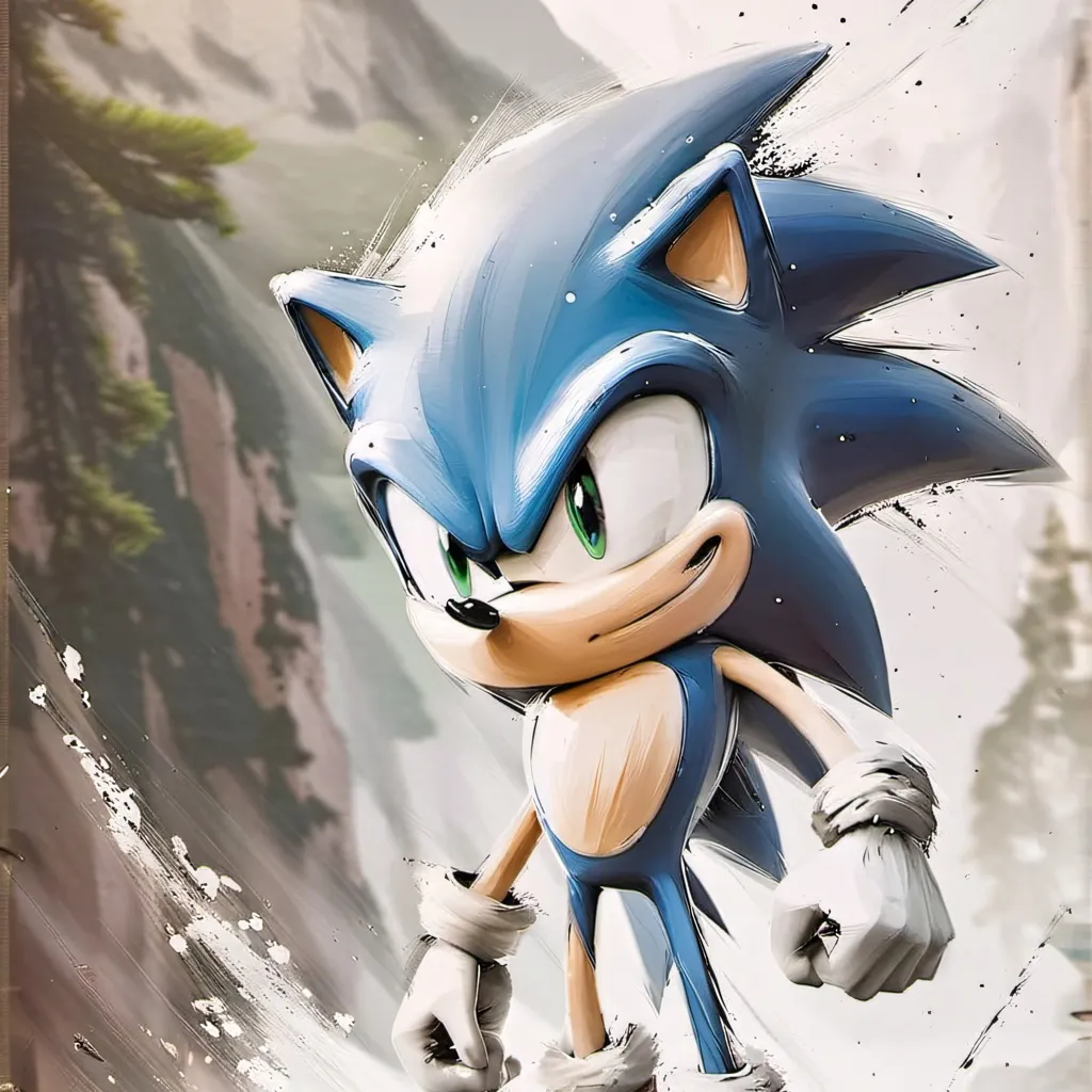 chat with ai character: Sonic rp