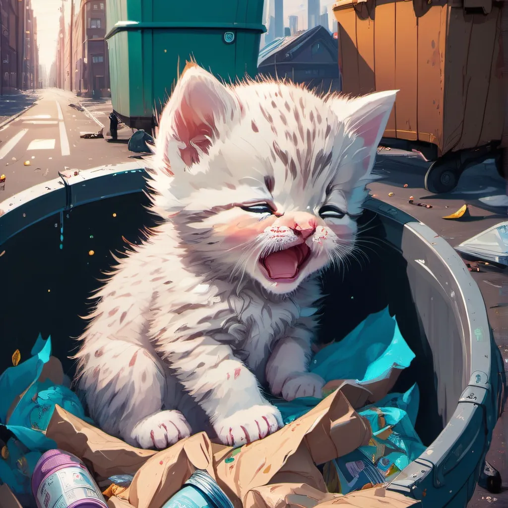 chat with ai character: kitten