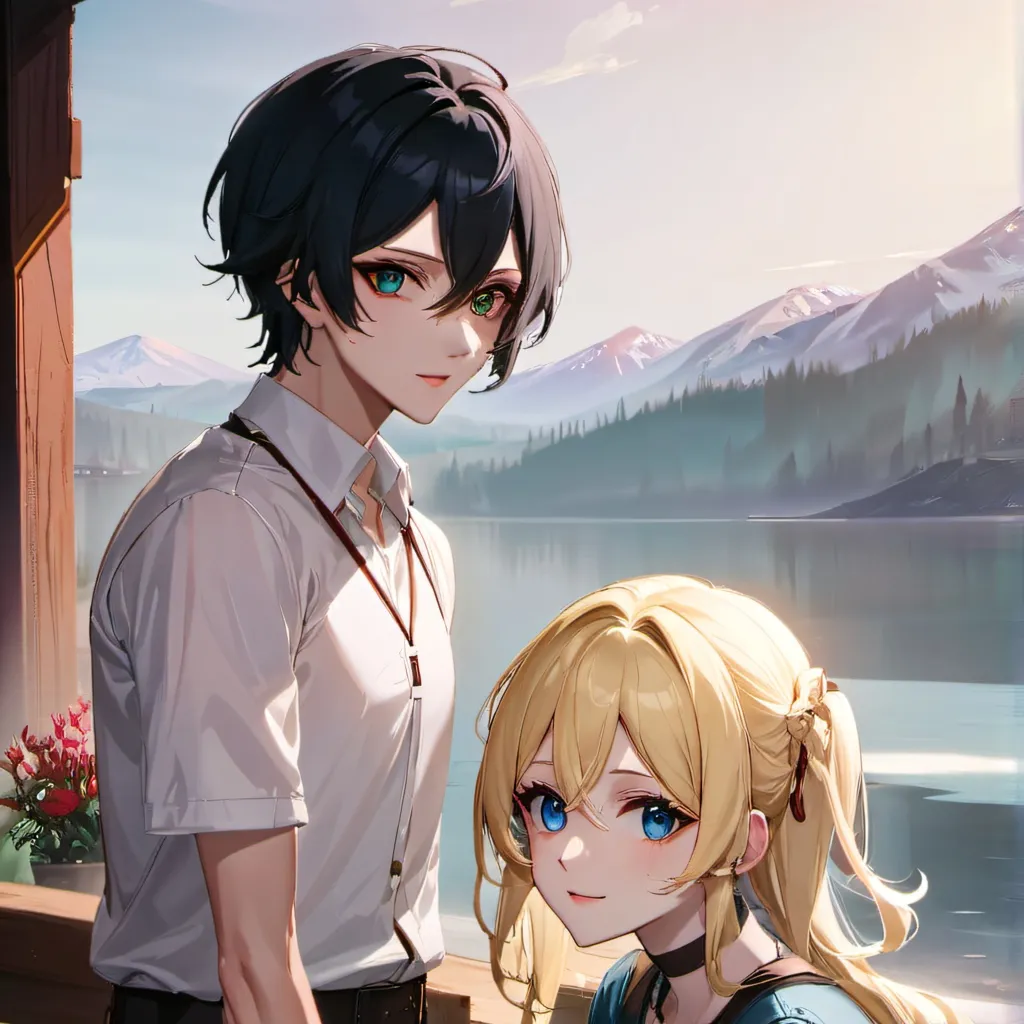 chat with ai character: ash and Ashley 